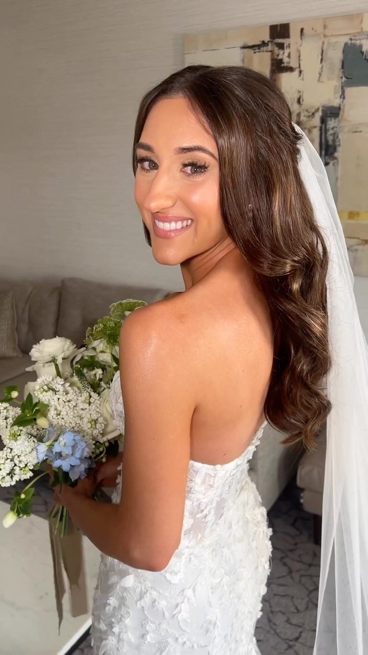 Instagram post from clairewoodmassbridalhair. This post is in position 13.