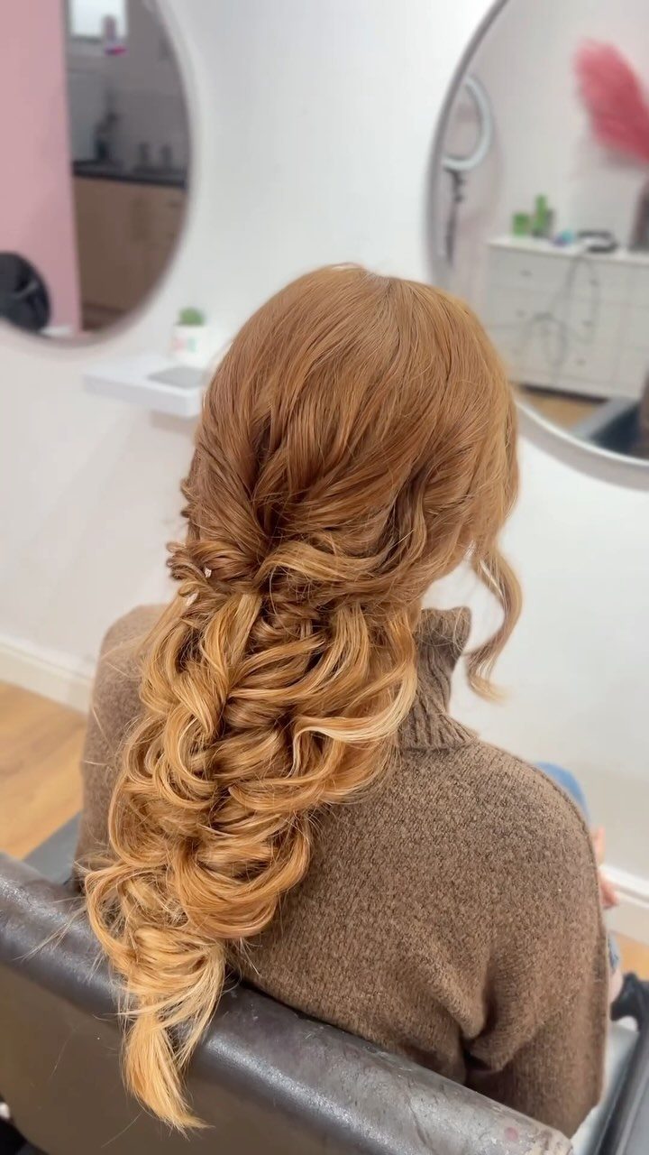 Instagram post from clairewoodmassbridalhair. This post is in position 31.