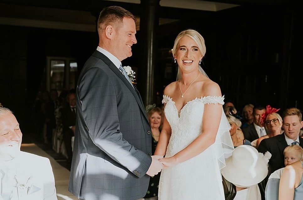 Instagram post from clairewoodmassbridalhair. This post is in position 1.