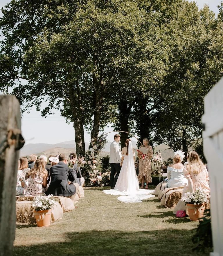 Instagram post from clairewoodmassbridalhair. This post is in position 28.